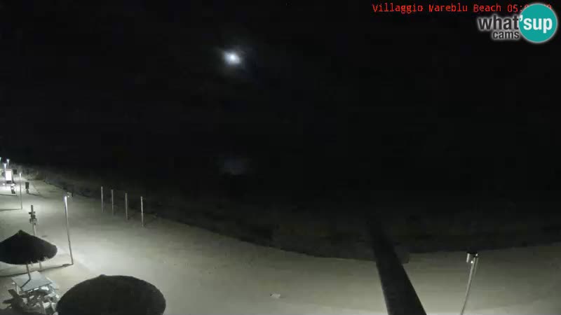 Spletna kamera na plaži v živo Villaggio Mare Blu Bibione Pineda – Italija