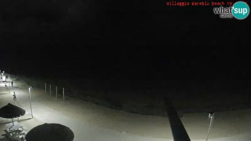 Spletna kamera na plaži v živo Villaggio Mare Blu Bibione Pineda – Italija