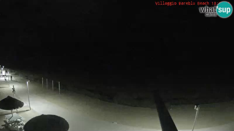Spiaggia Webcam Villaggio Mare Blu Bibione Pineda