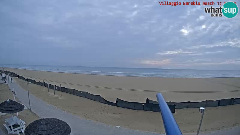 The beach Livecam Villaggio Mare Blu Bibione Pineda – Italy