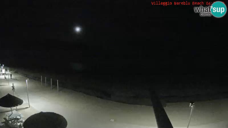 Webcam en direct de la plage Villaggio Mare Blu Bibione Pineda – Italie