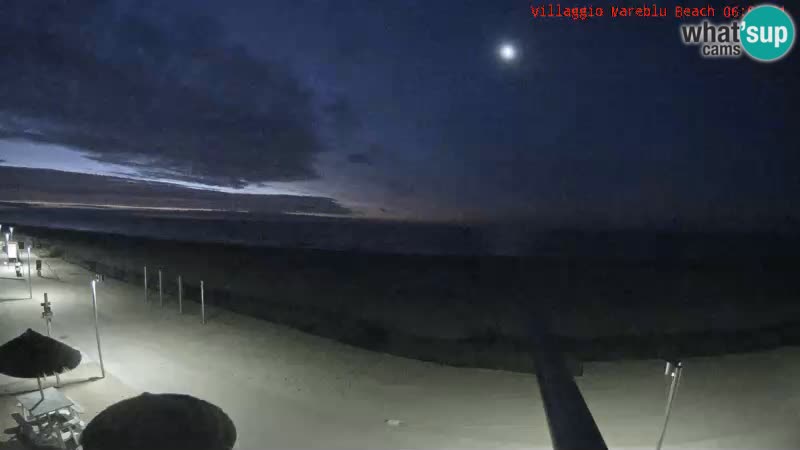 The beach Livecam Villaggio Mare Blu Bibione Pineda – Italy