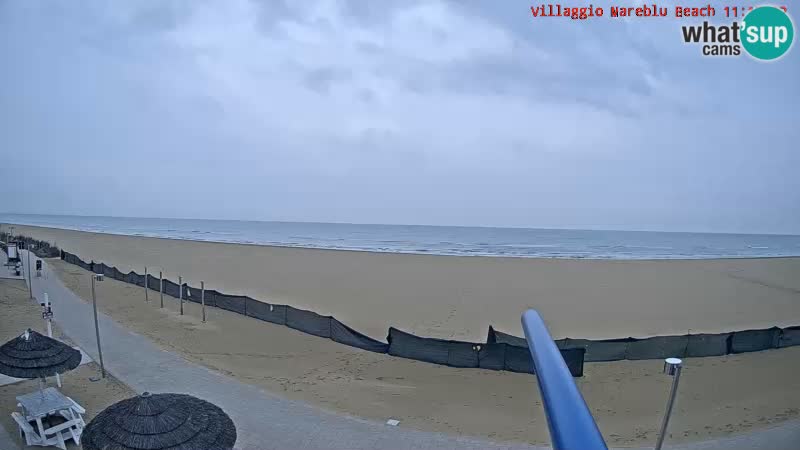 The beach Livecam Villaggio Mare Blu Bibione Pineda – Italy
