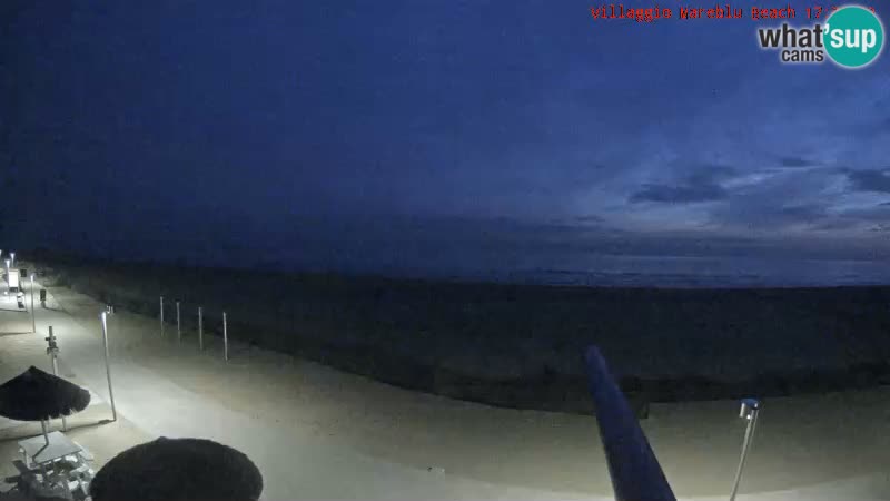 Webcam en direct de la plage Villaggio Mare Blu Bibione Pineda – Italie