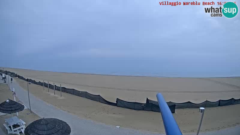 The beach Livecam Villaggio Mare Blu Bibione Pineda – Italy