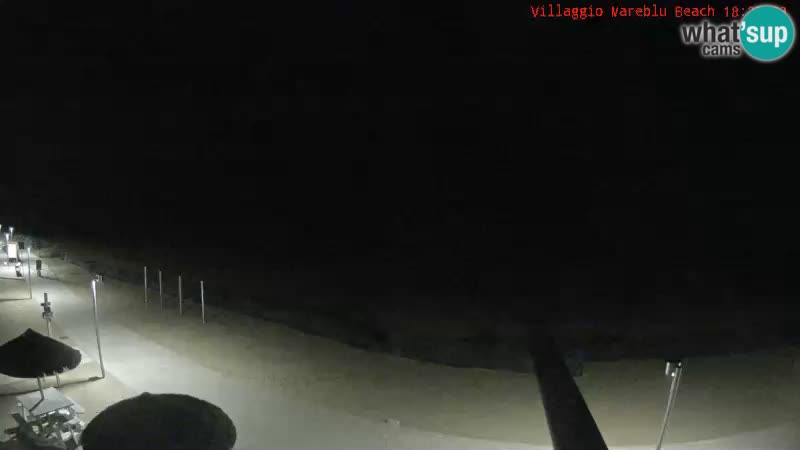 Spiaggia Webcam Villaggio Mare Blu Bibione Pineda