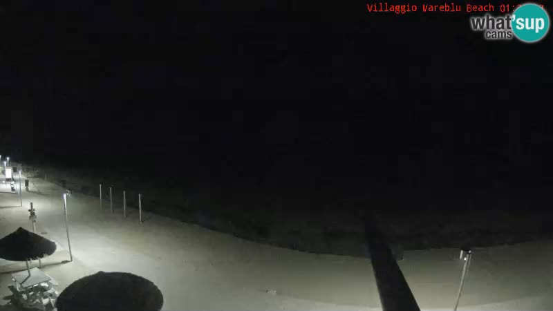 Webcam en direct de la plage Villaggio Mare Blu Bibione Pineda – Italie