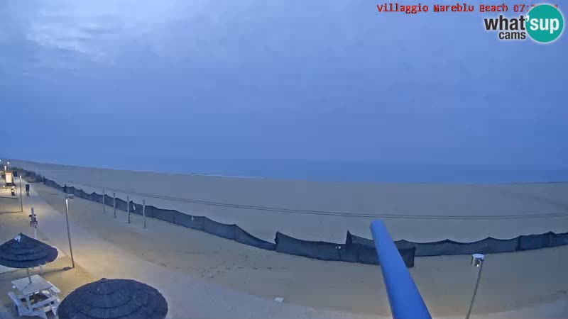 Der Strand Villaggio Mare Blu webcam Bibione Pineda – Italien