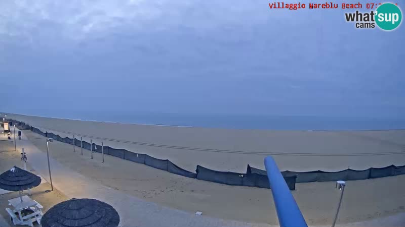 Der Strand Villaggio Mare Blu webcam Bibione Pineda – Italien