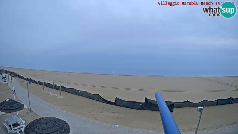 Der Strand Villaggio Mare Blu webcam Bibione Pineda – Italien