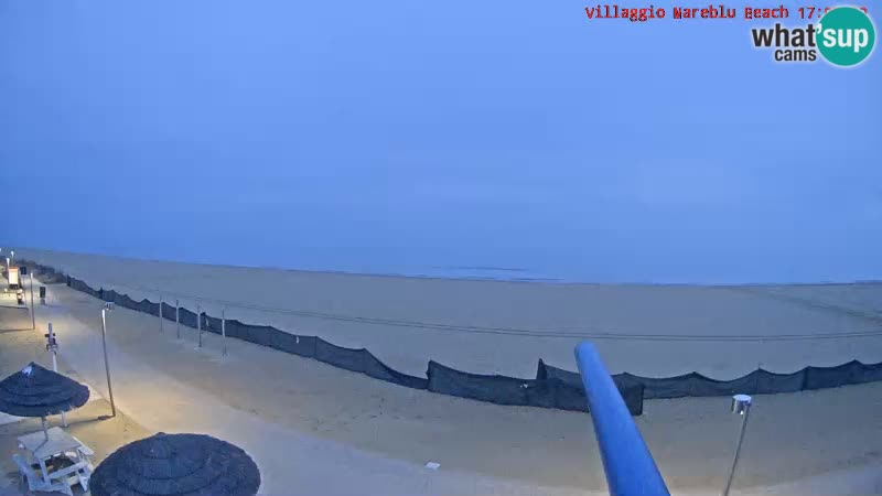 The beach Livecam Villaggio Mare Blu Bibione Pineda – Italy