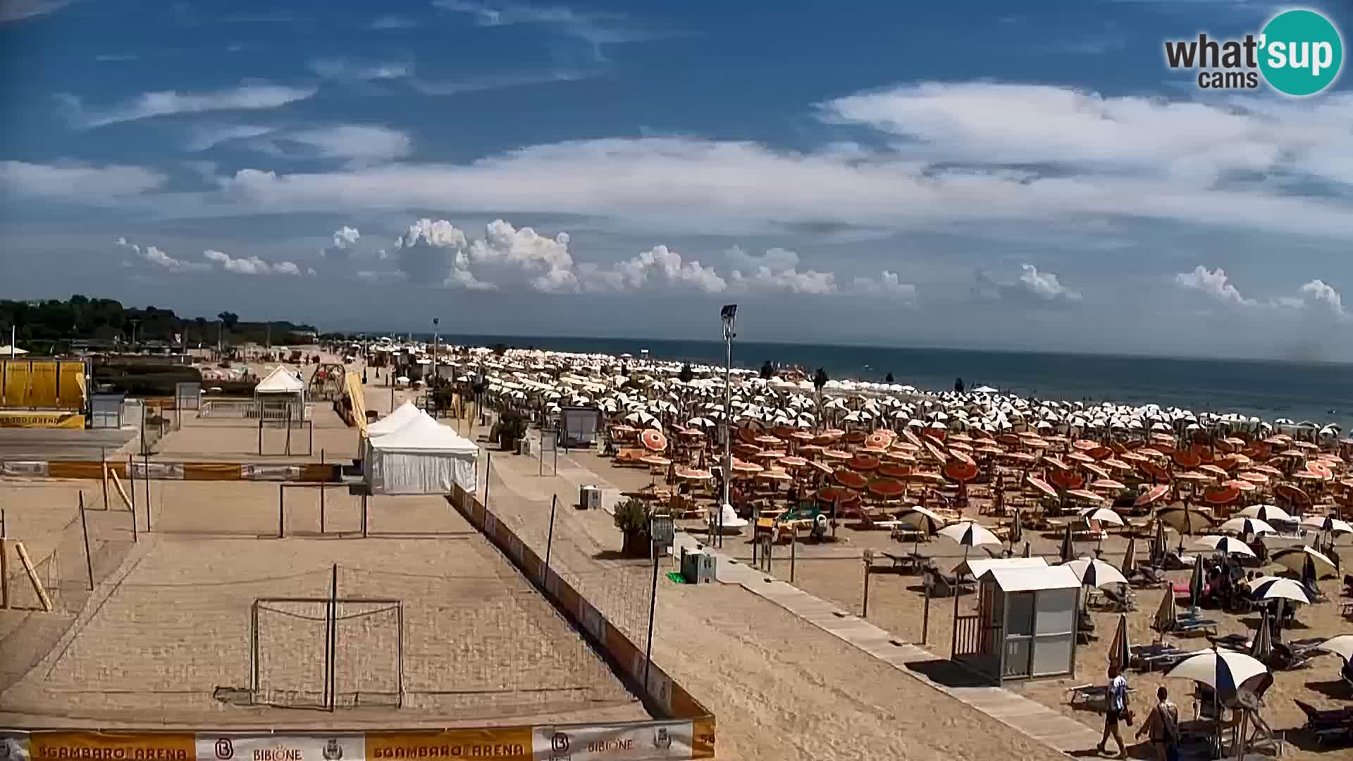 Webcam Bibione – La spiaggia