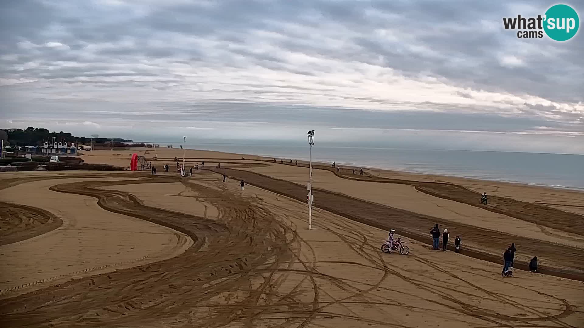 Bibione strand webcam  – Zenith