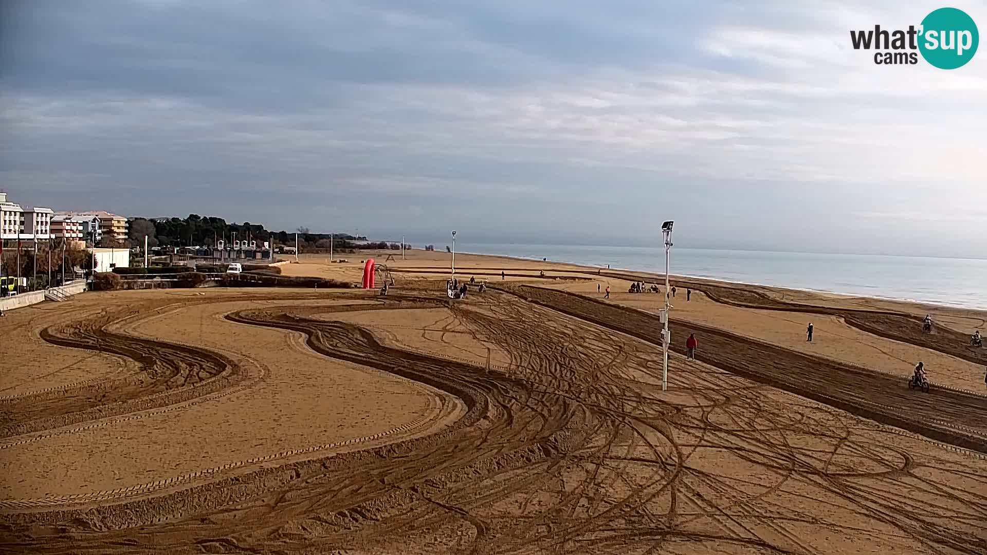 Webcam Bibione – La spiaggia