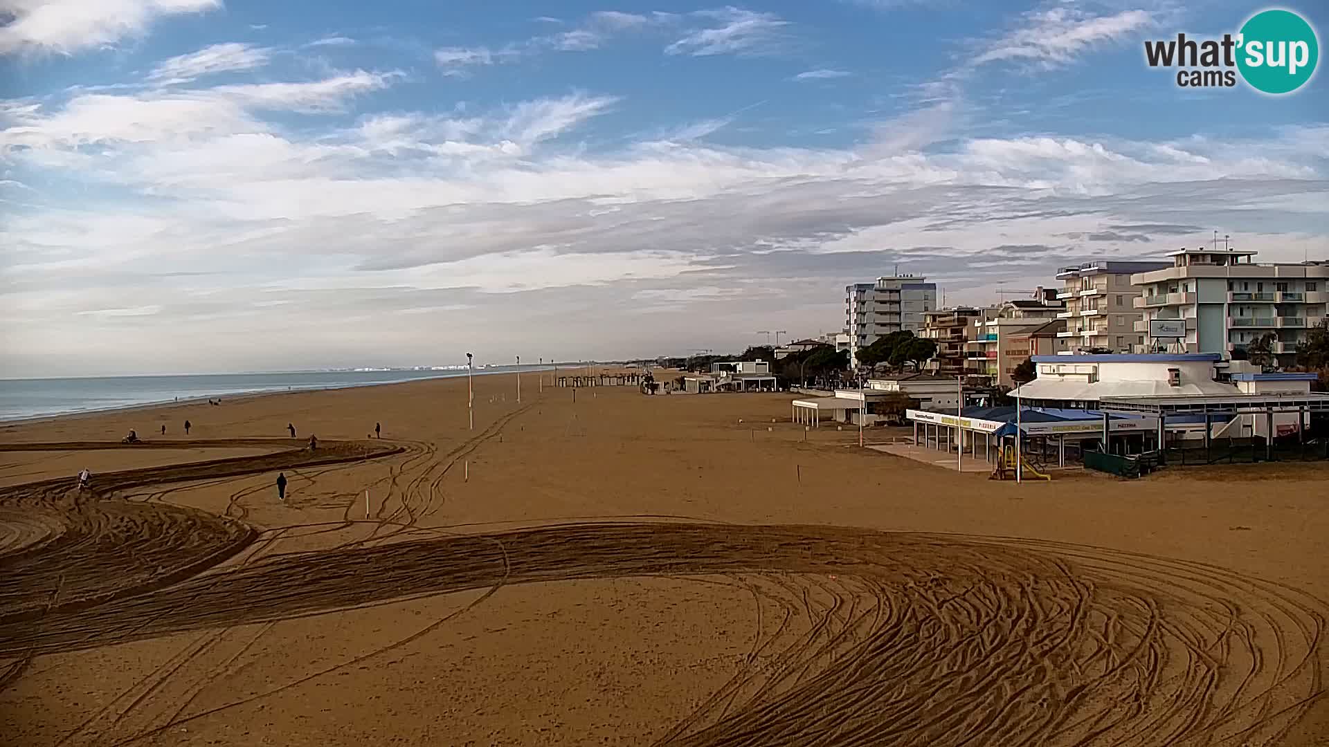 Webcam Bibione – La spiaggia