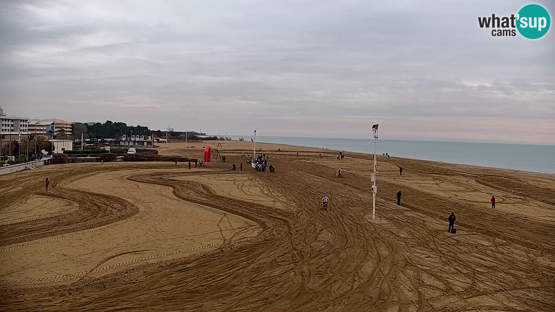 Bibione spiaggia webcam – Piazzale Zenith