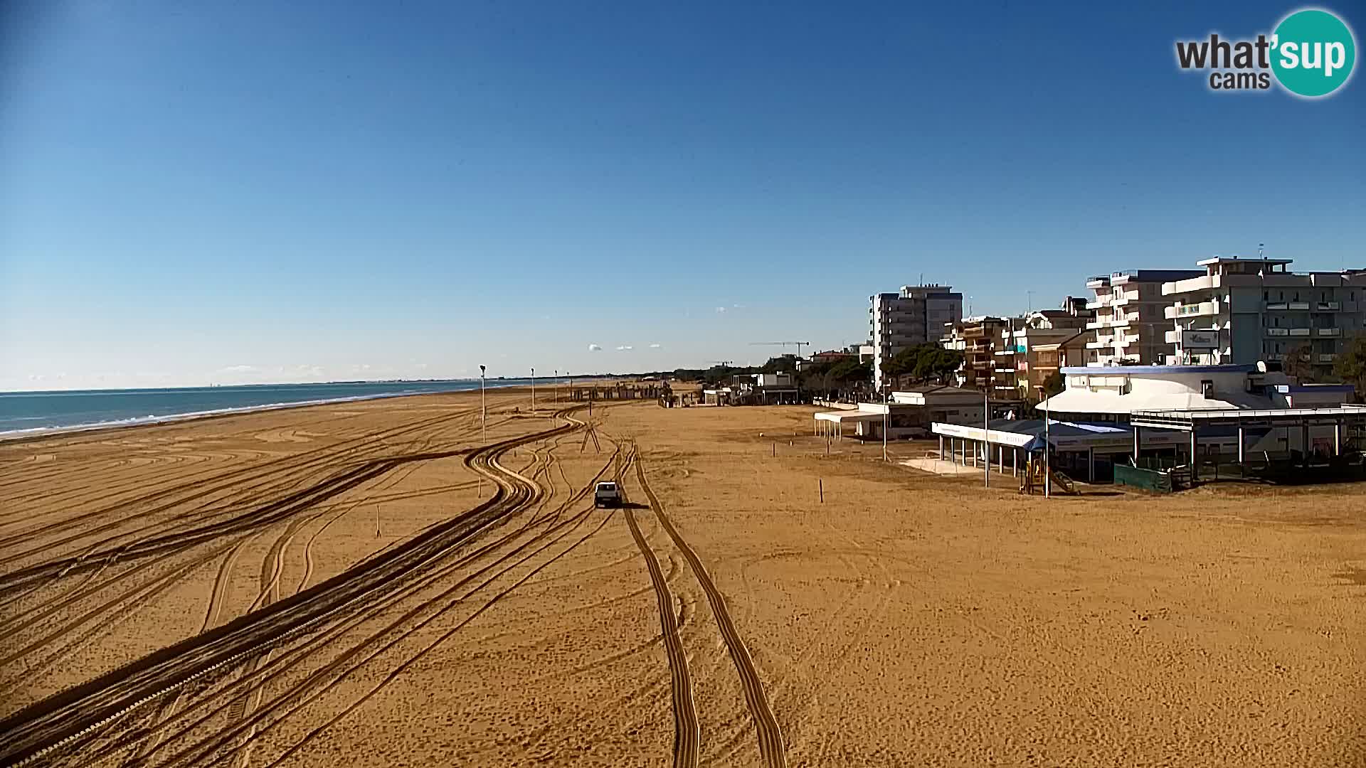 Bibione strand webcam  – Zenith