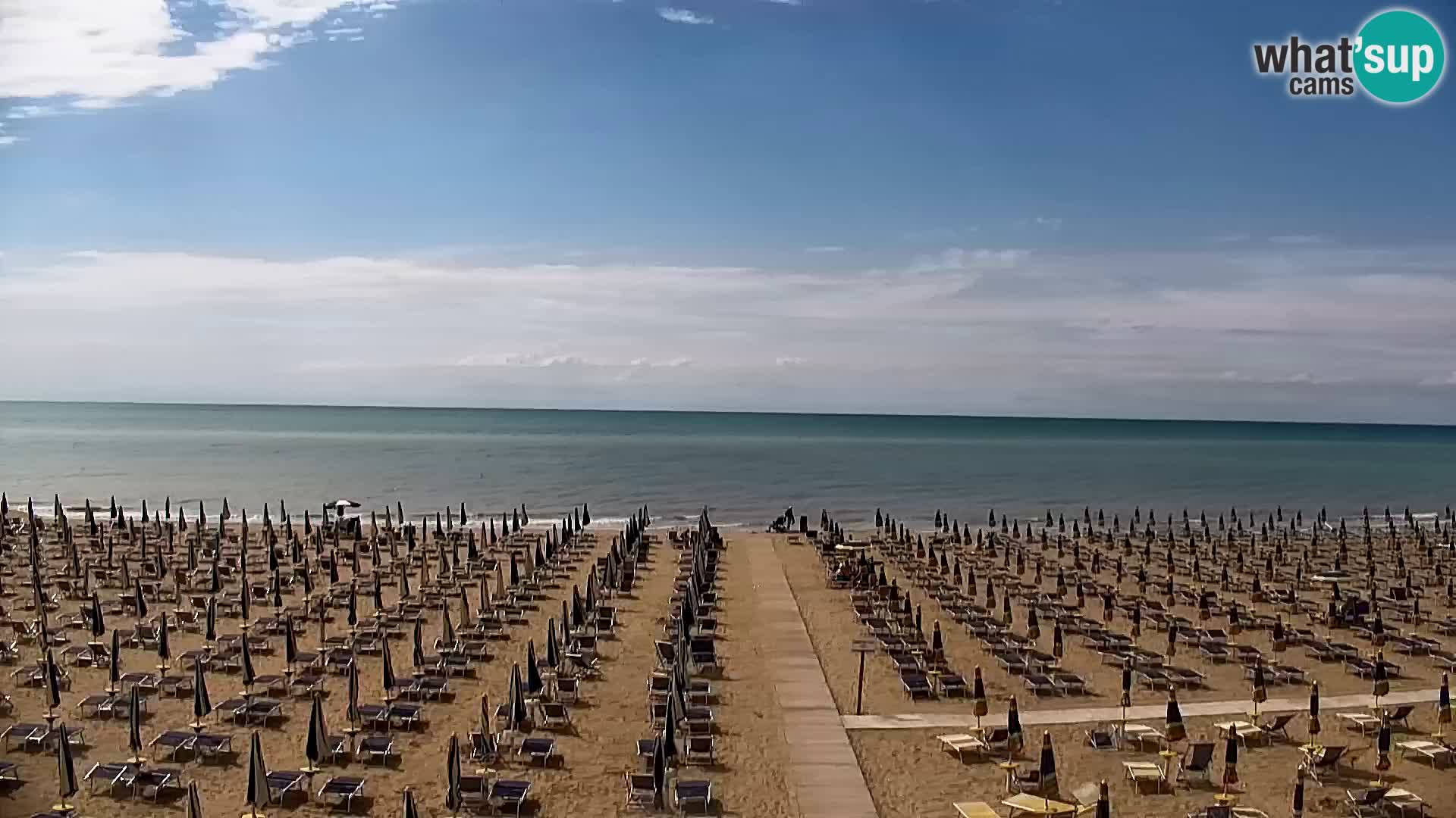 Webcam Bibione – La spiaggia