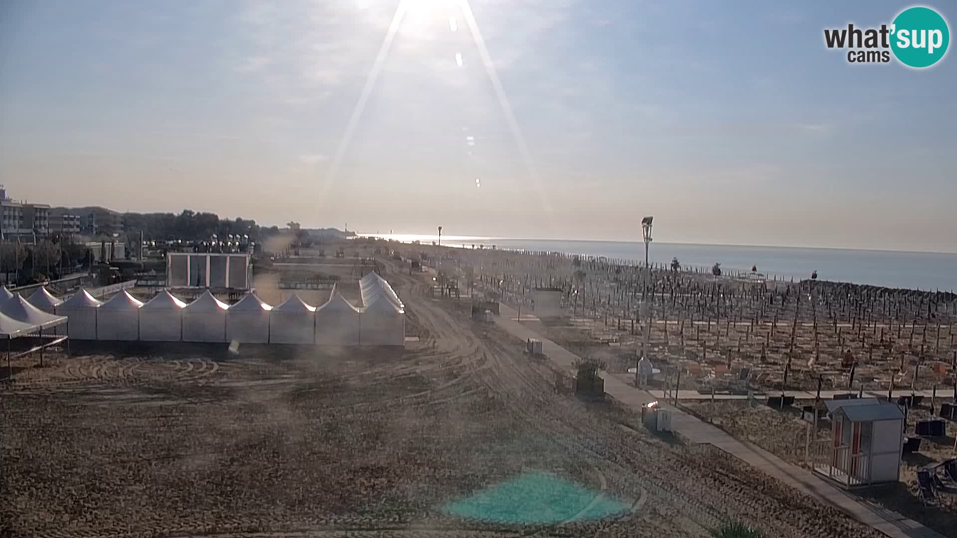 Bibione strand webcam  – Zenith