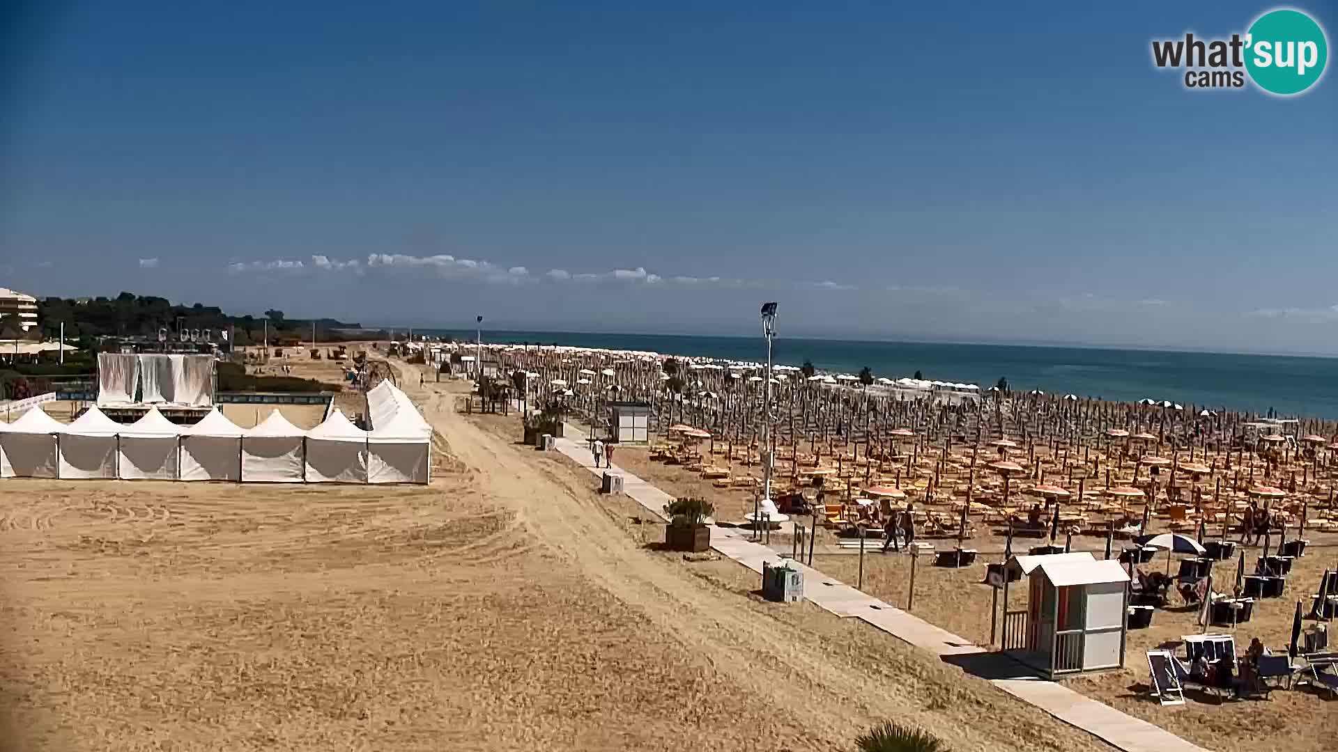 La webcam de la plage de Bibione – Zenith
