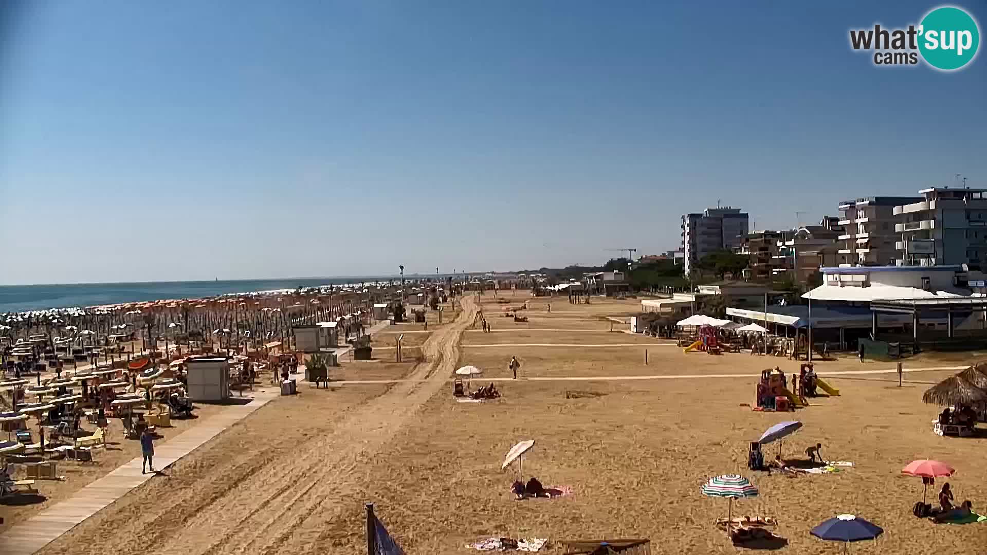 Bibione spiaggia webcam – Piazzale Zenith