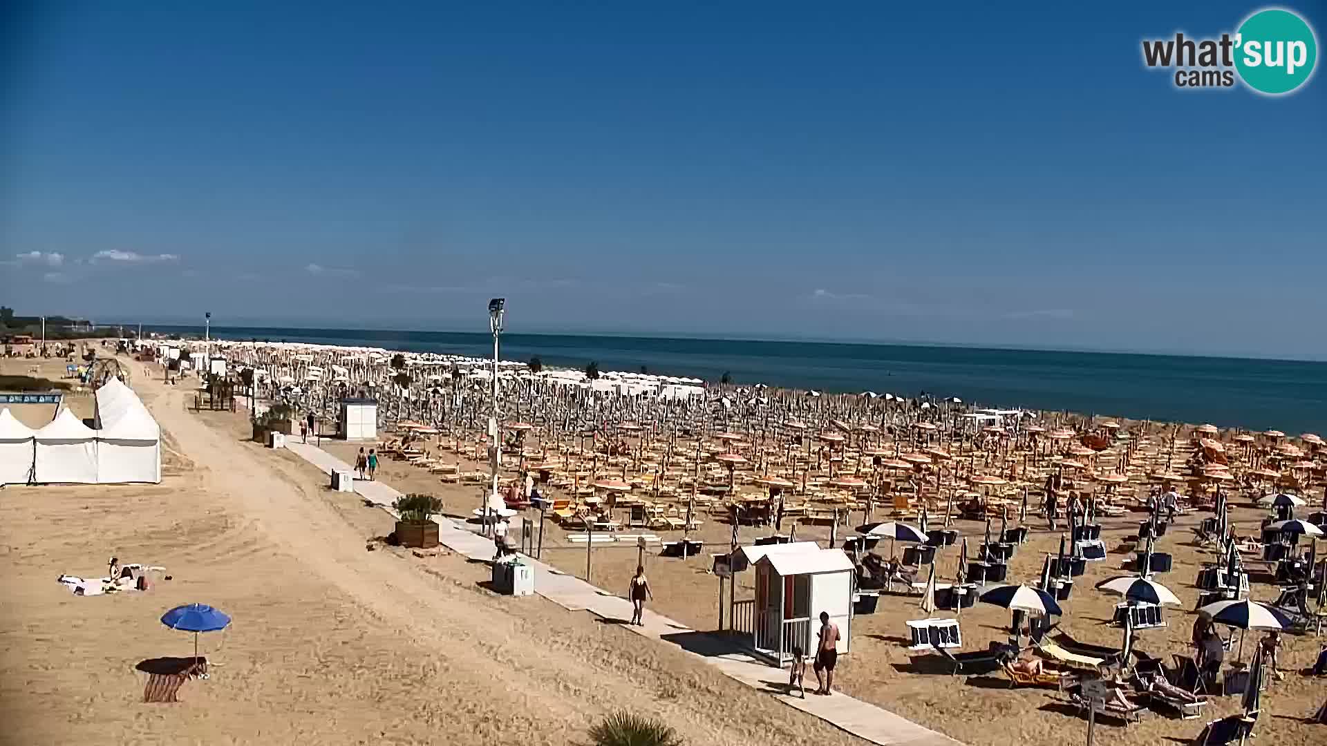Bibione spiaggia webcam – Piazzale Zenith