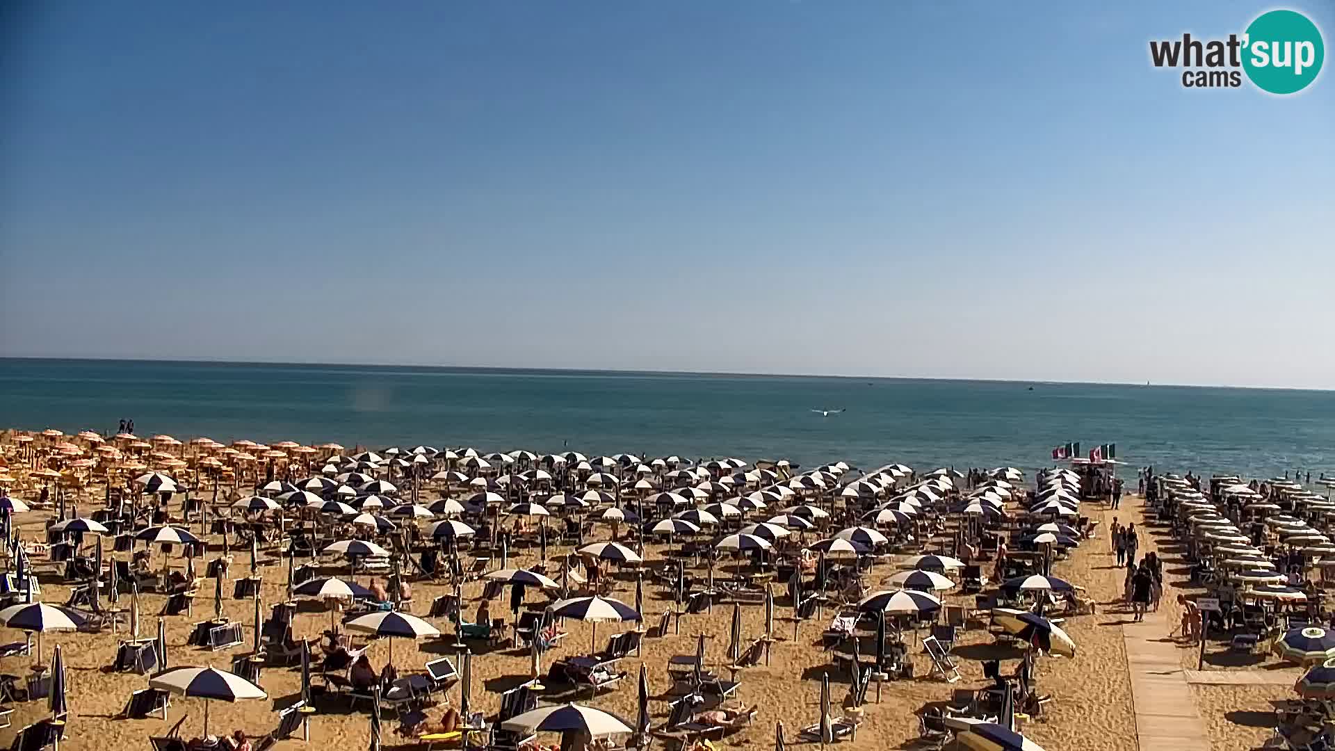 The Bibione beach webcam  – Zenith