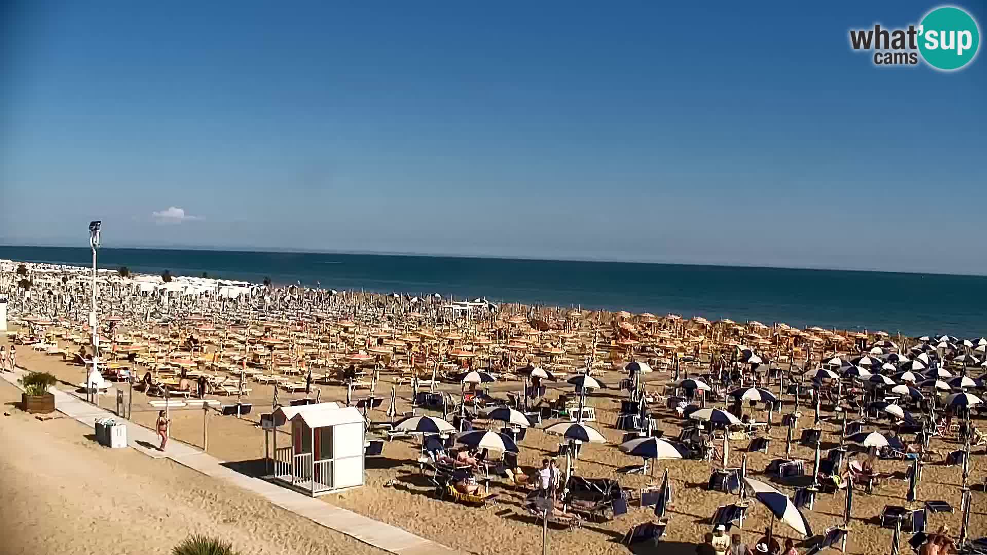 Webcam Bibione – La spiaggia