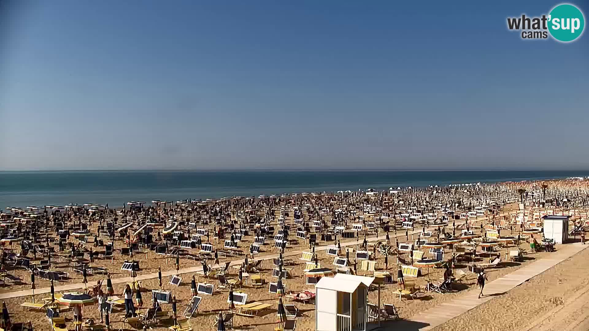 Webcam Bibione – Der Strand