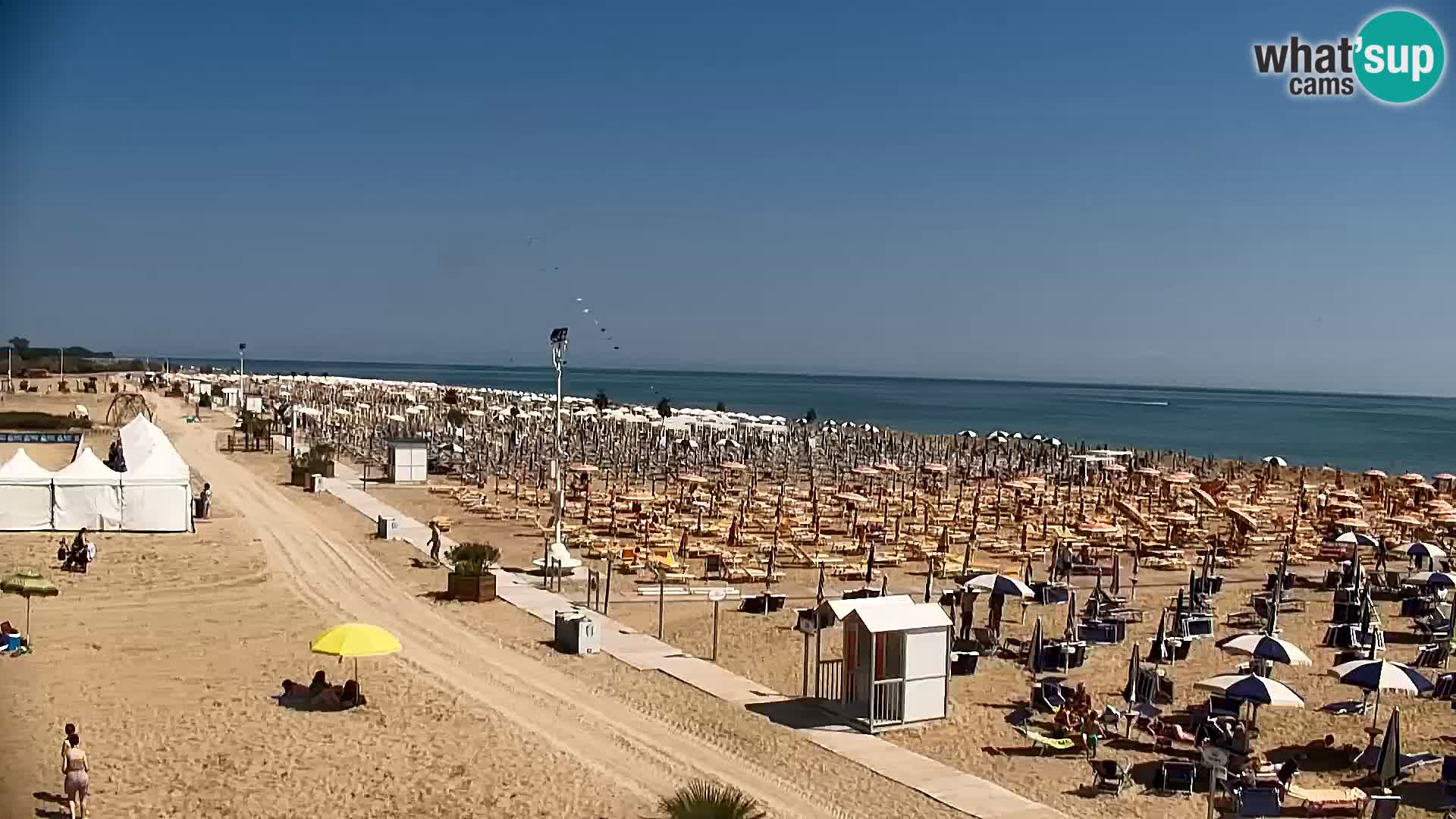 Webcam Bibione beach