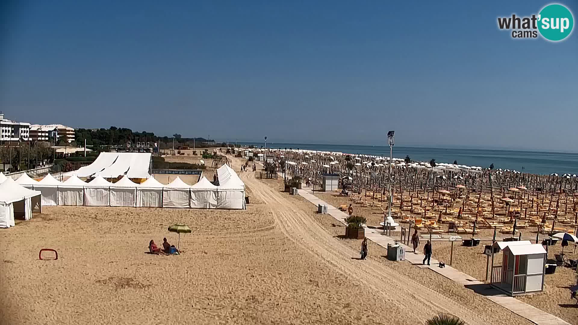 Spletna kamera na plaži Bibione – Zenit