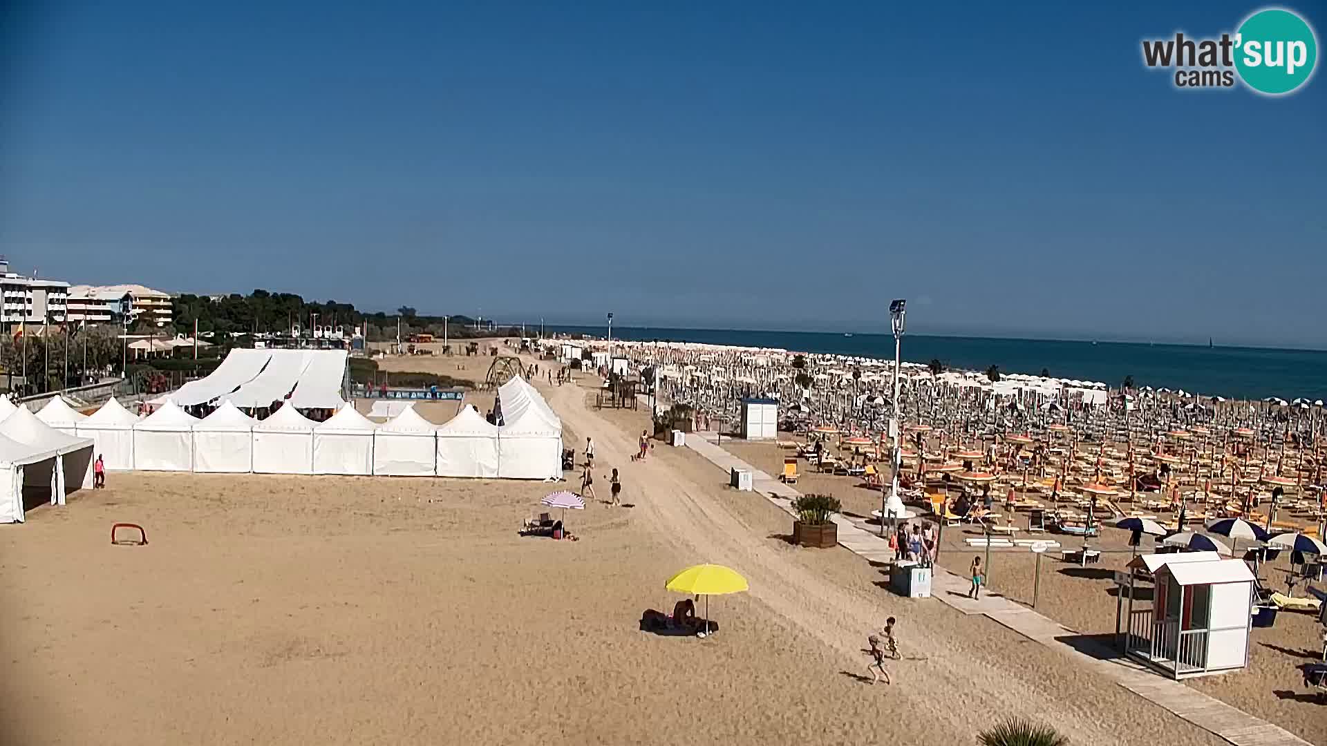 The Bibione beach webcam  – Zenith