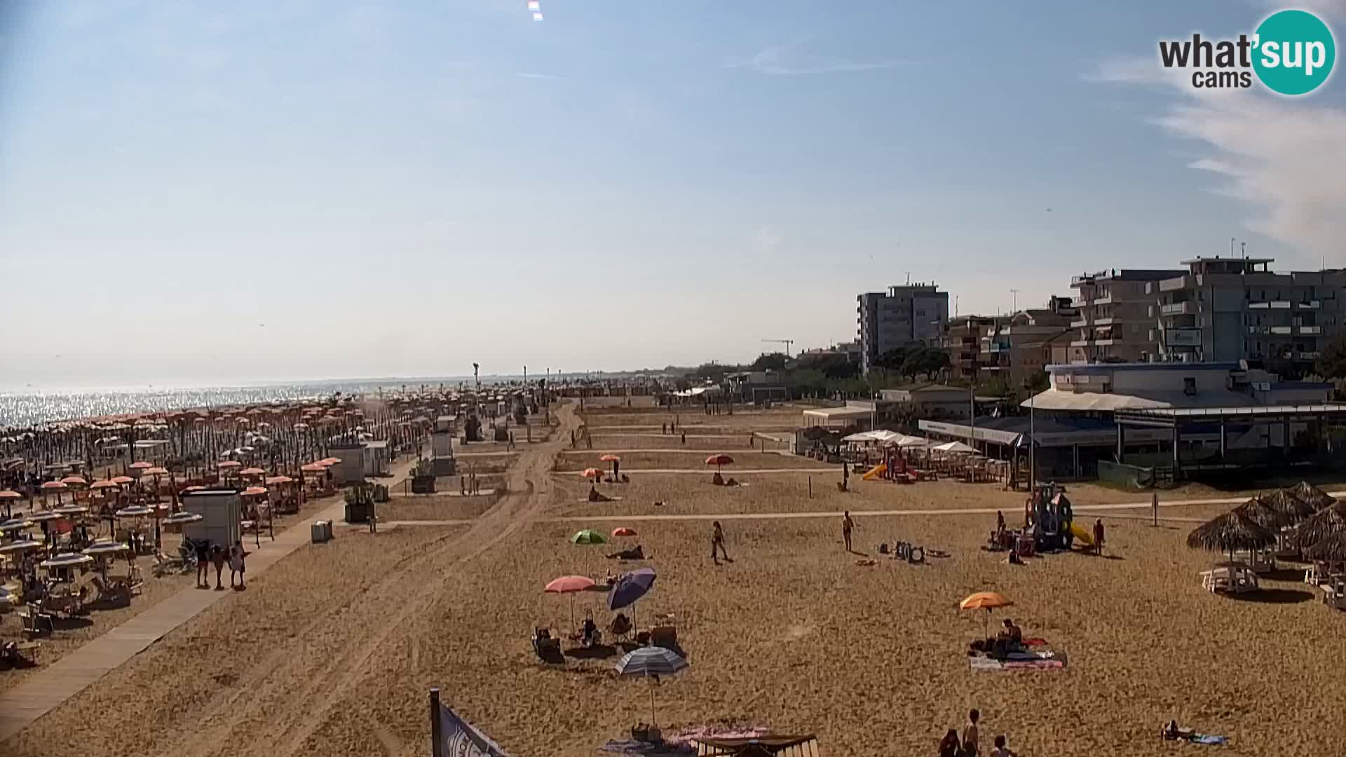 Webcam Bibione – Der Strand