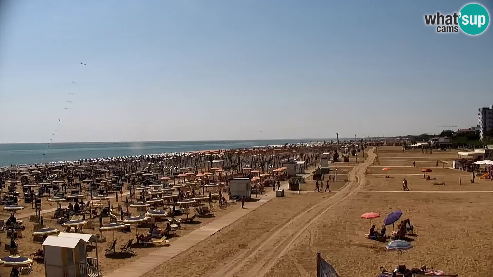 The Bibione beach webcam  – Zenith
