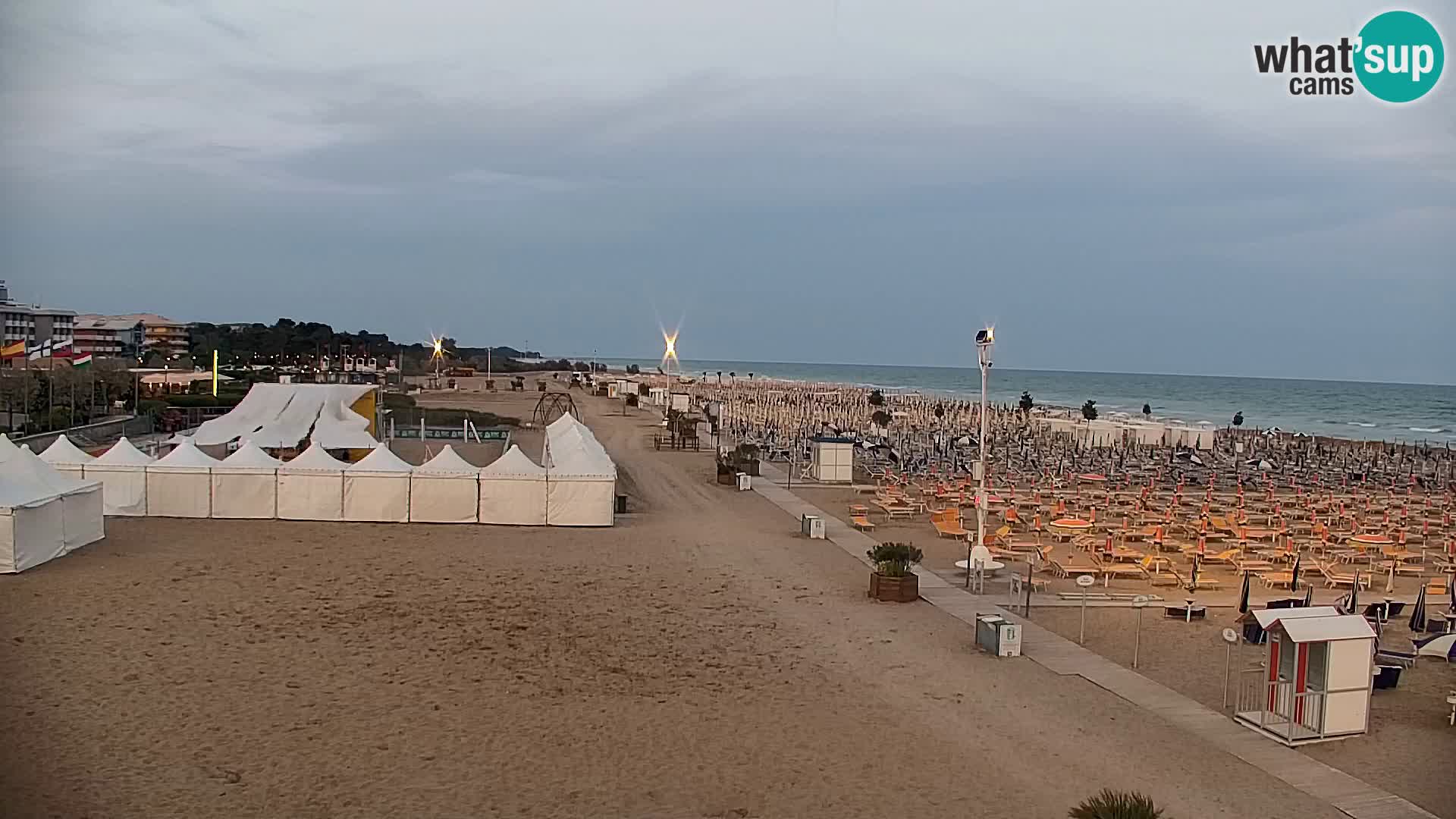 The Bibione beach webcam  – Zenith
