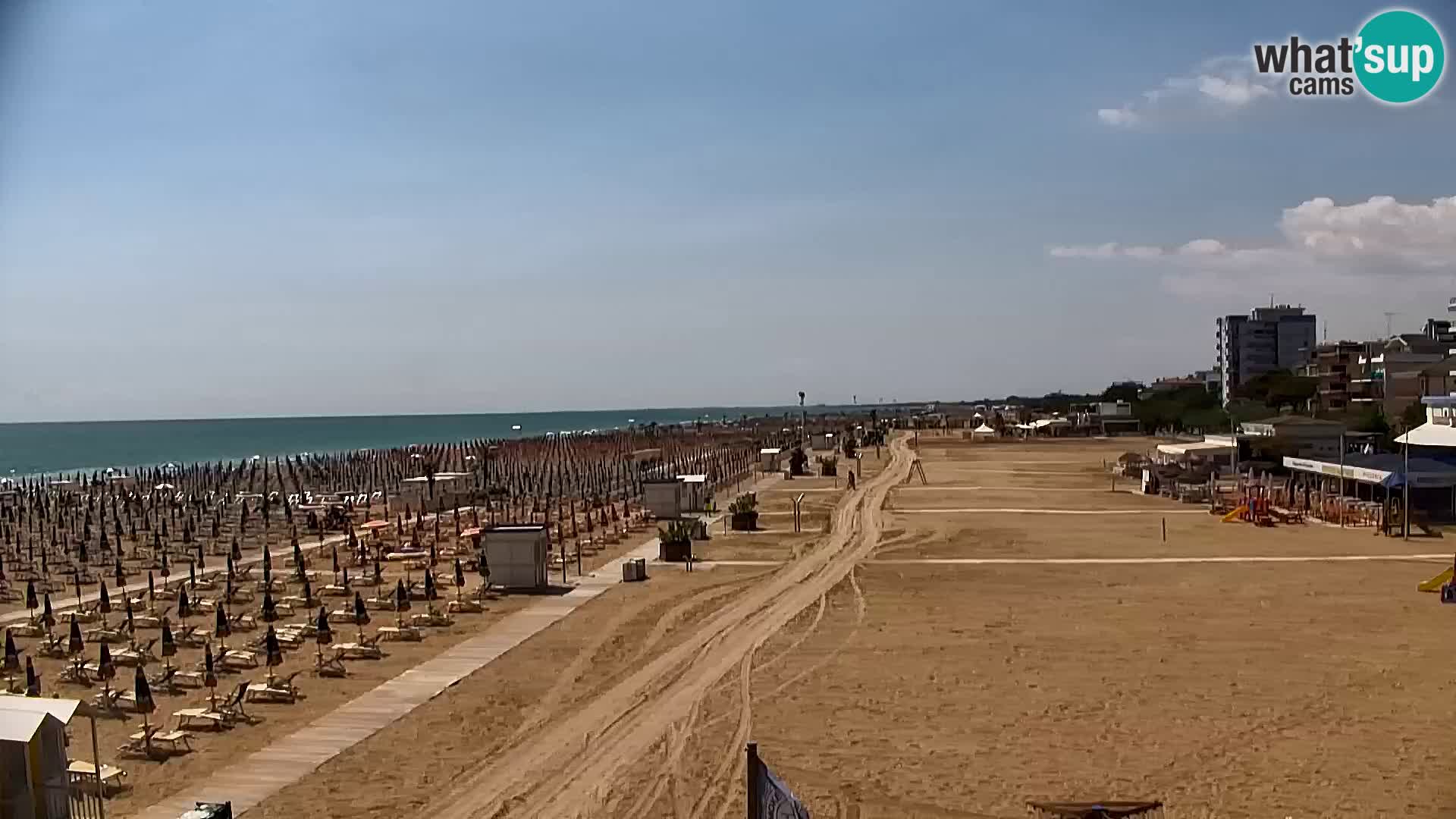 Webcam Bibione – La spiaggia