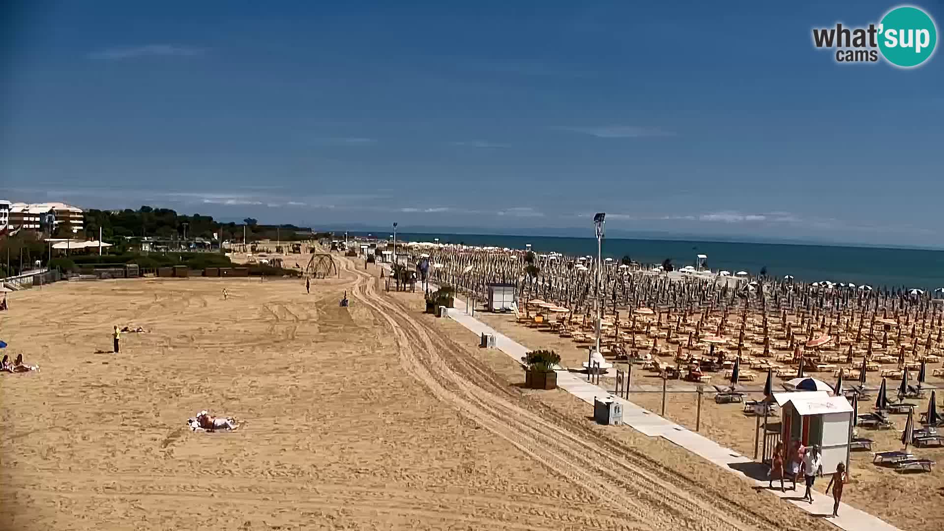 Bibione spiaggia webcam – Piazzale Zenith