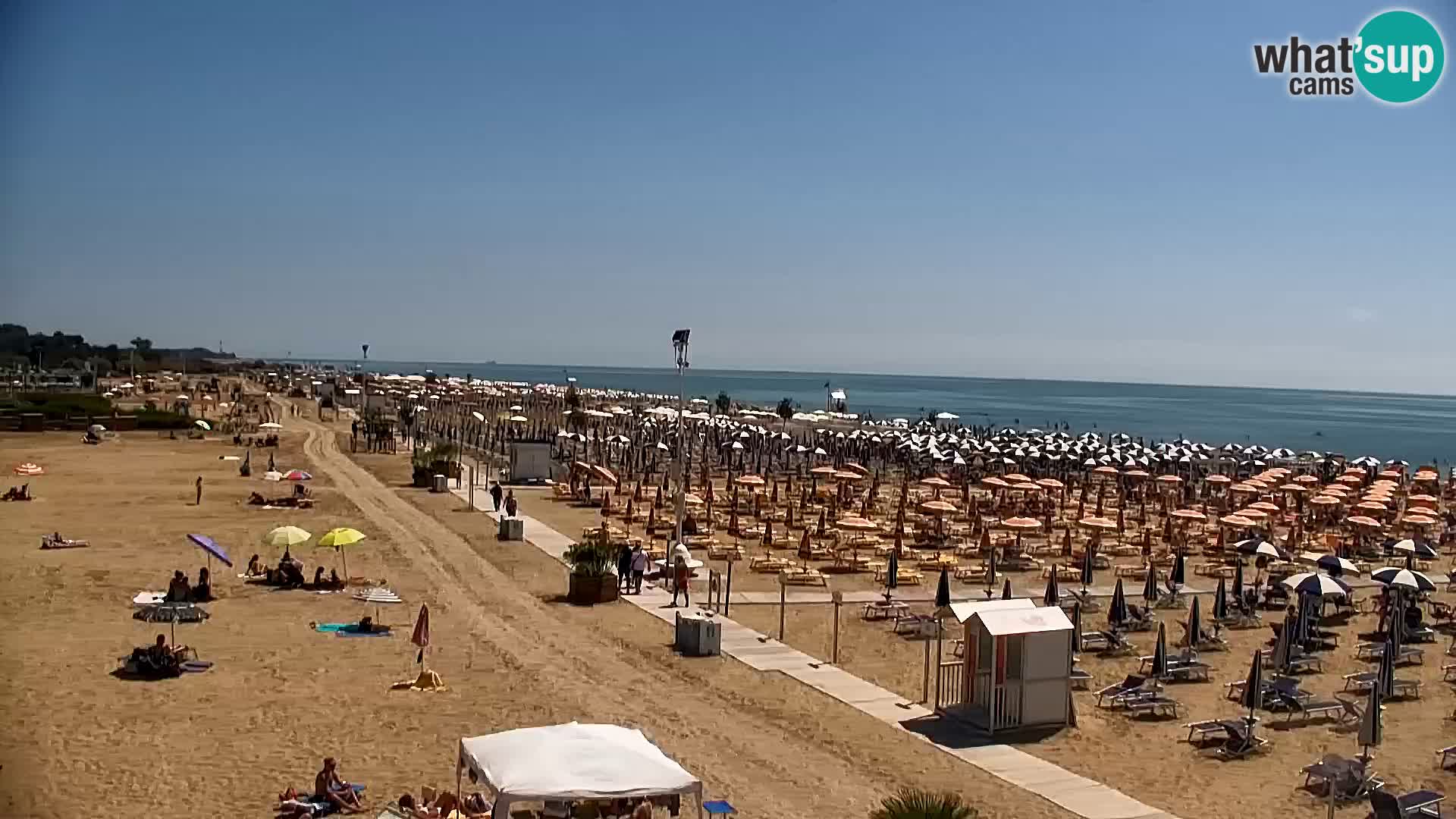 La webcam de la plage de Bibione – Zenith