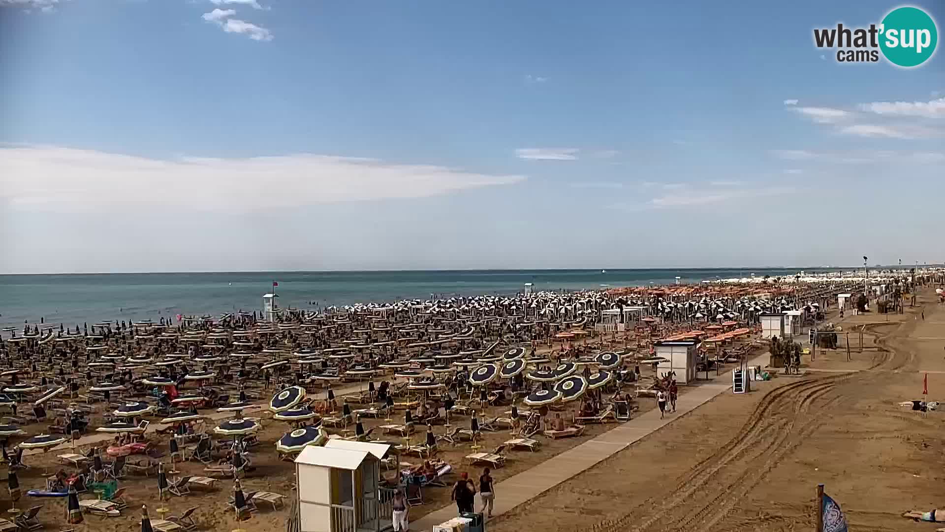 Webcam Bibione – Der Strand