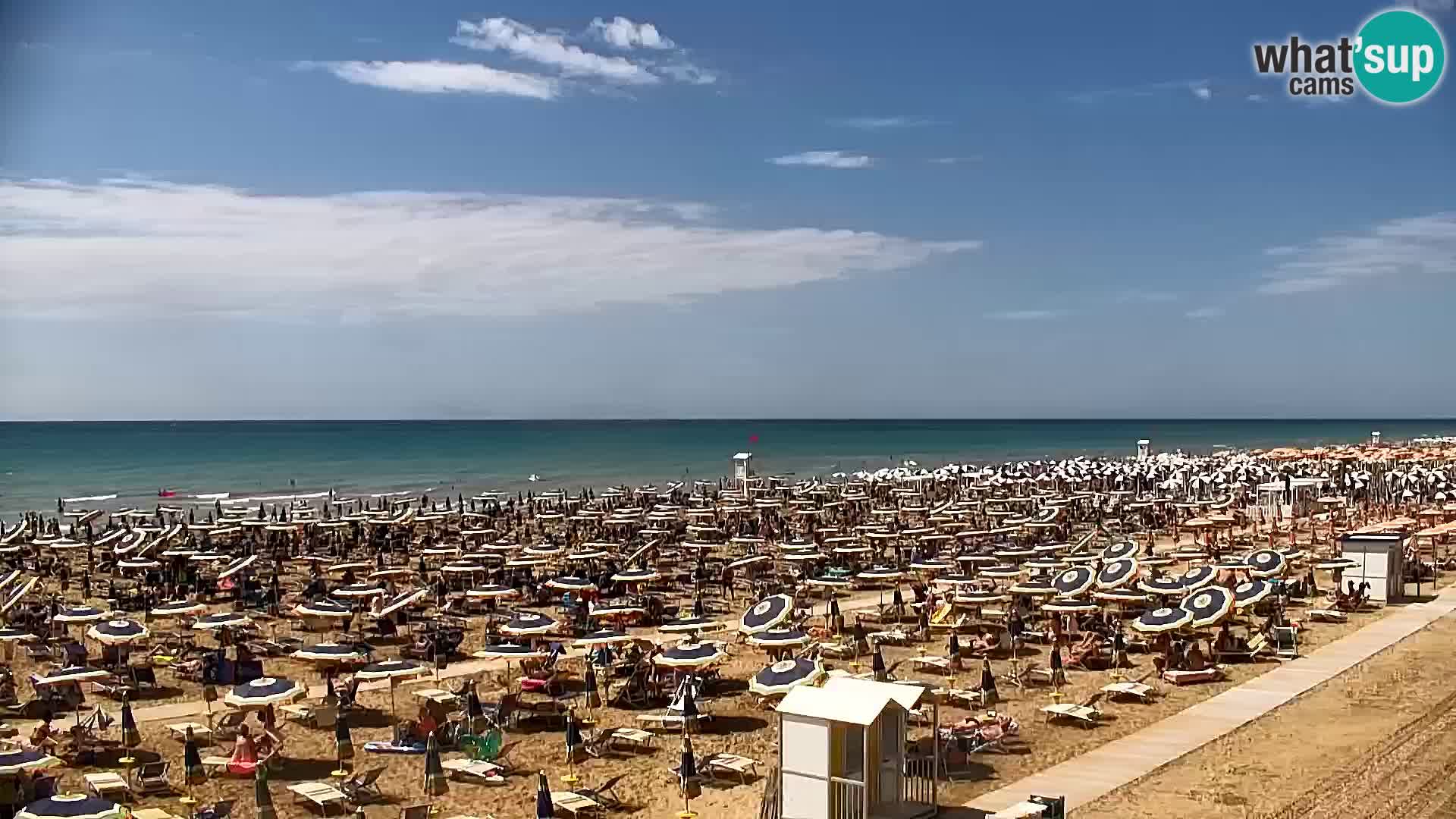 Webcam Bibione – Der Strand