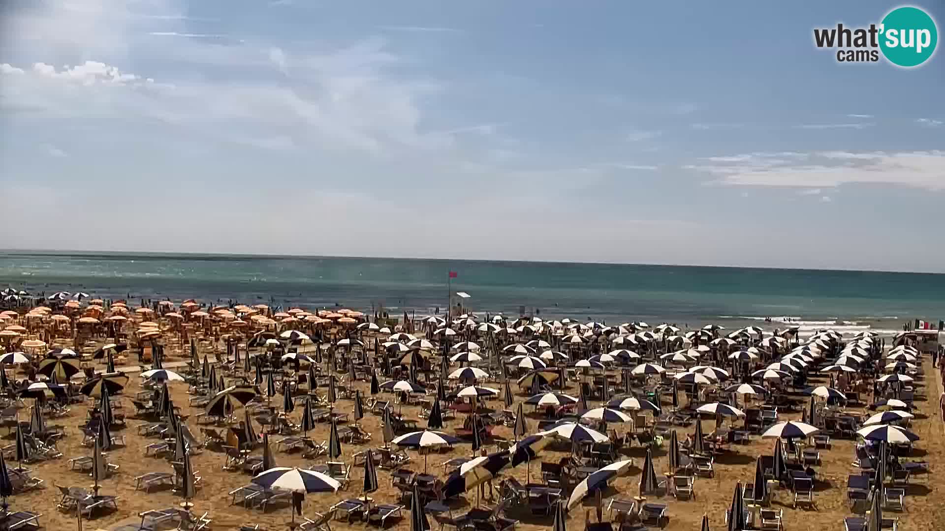 Bibione spiaggia webcam – Piazzale Zenith