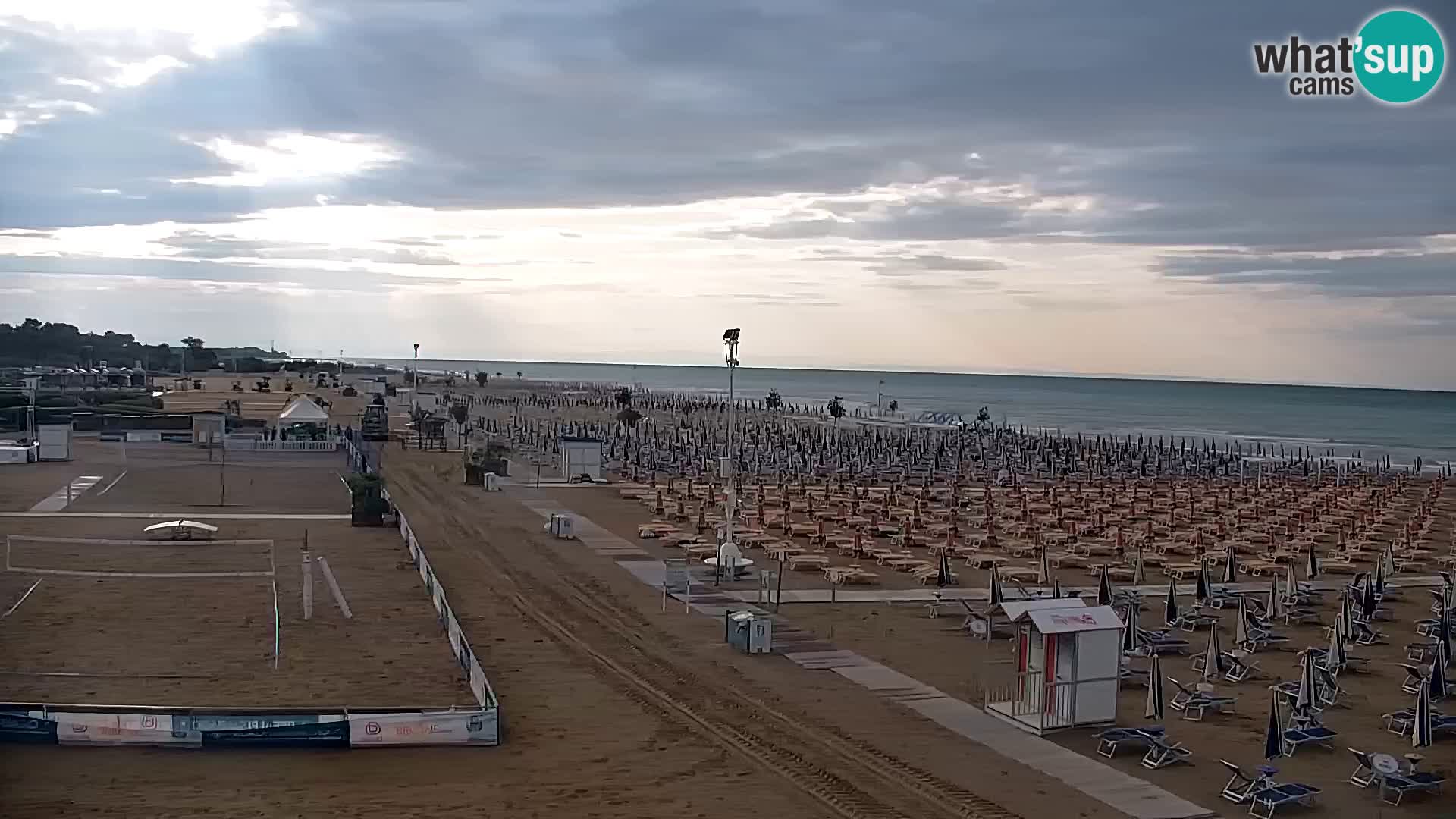 Webcam Bibione – La spiaggia