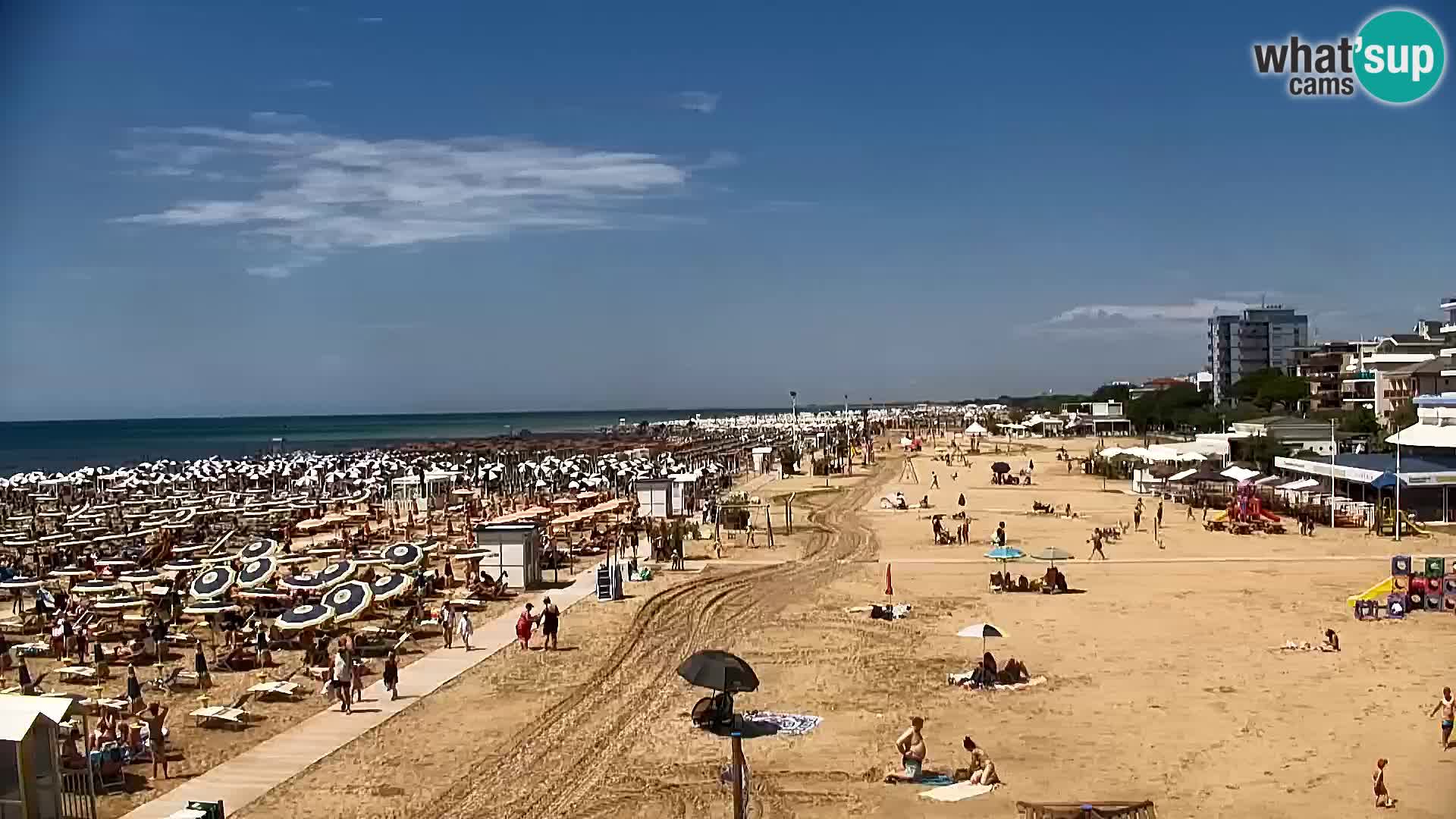 Bibione spiaggia webcam – Piazzale Zenith