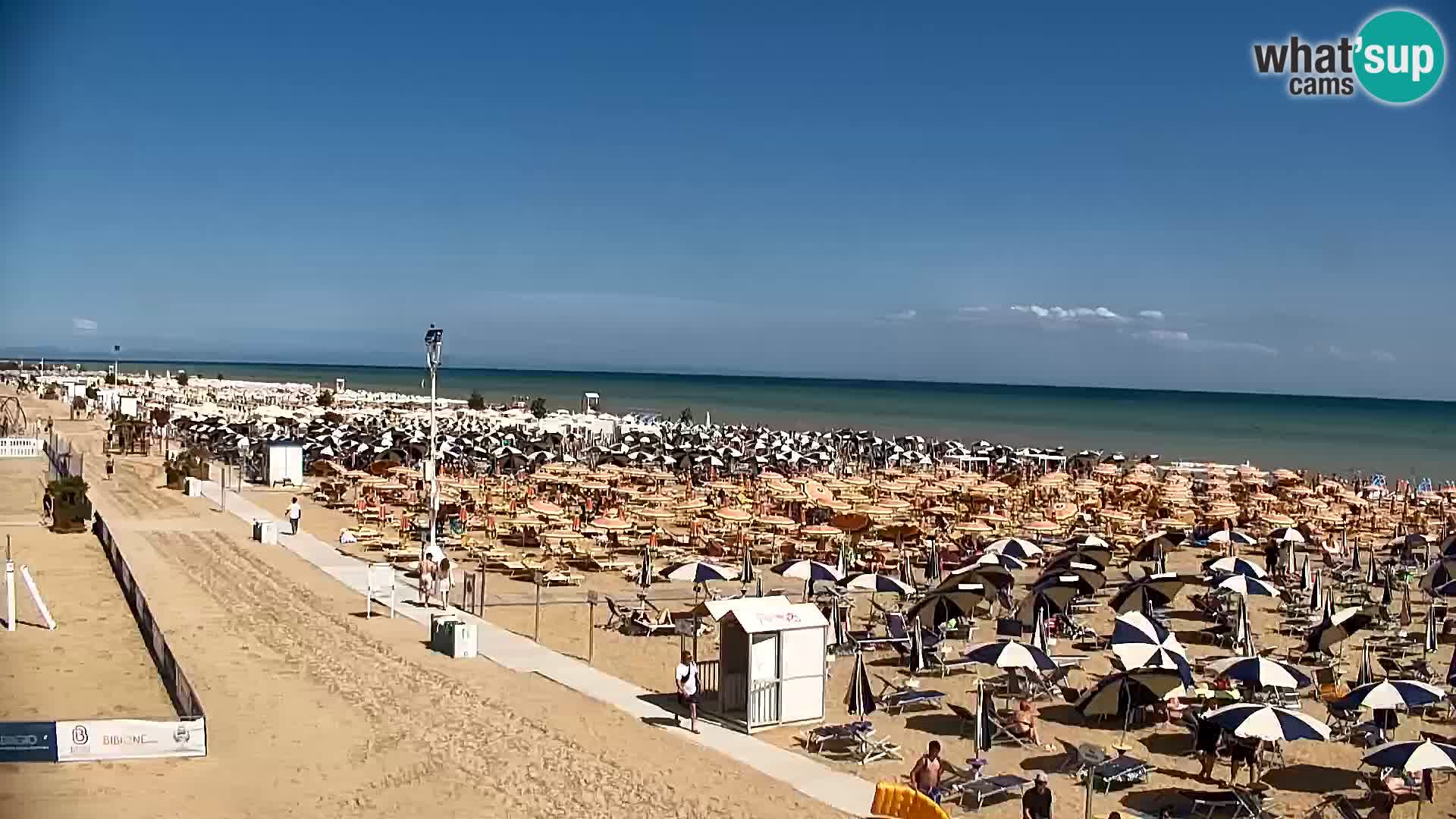 Webcam Bibione – La spiaggia
