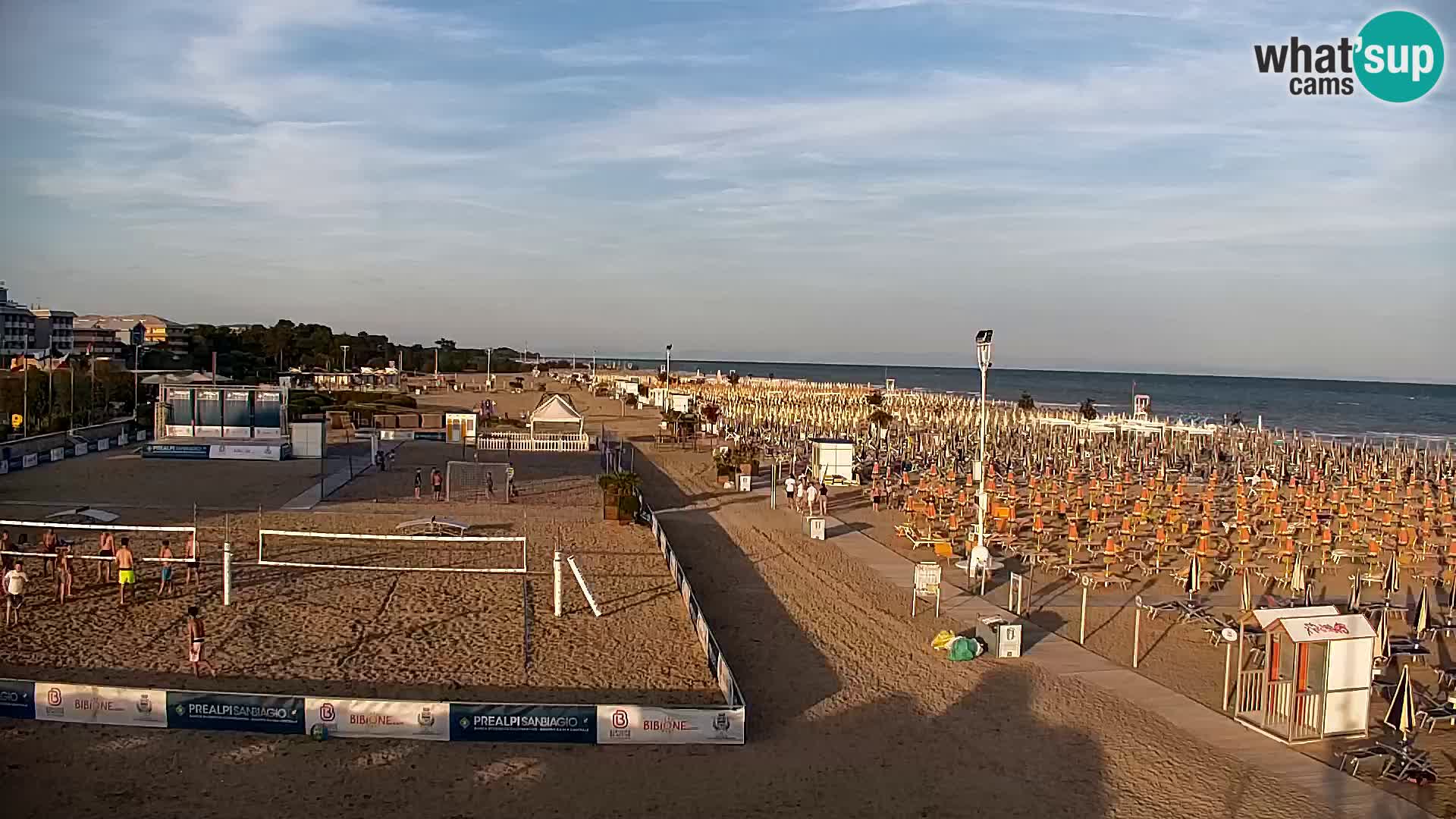 Webcam Bibione beach