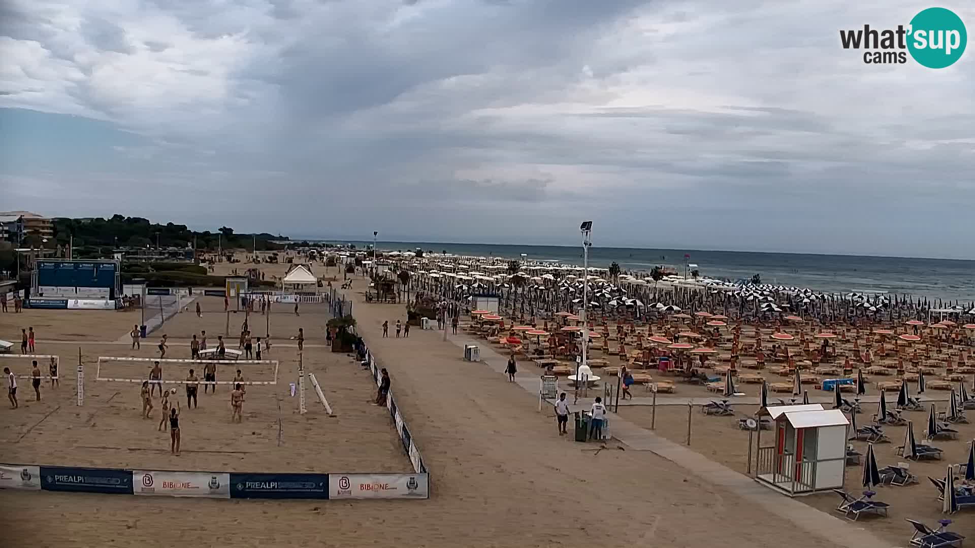 Webcam Bibione – La spiaggia