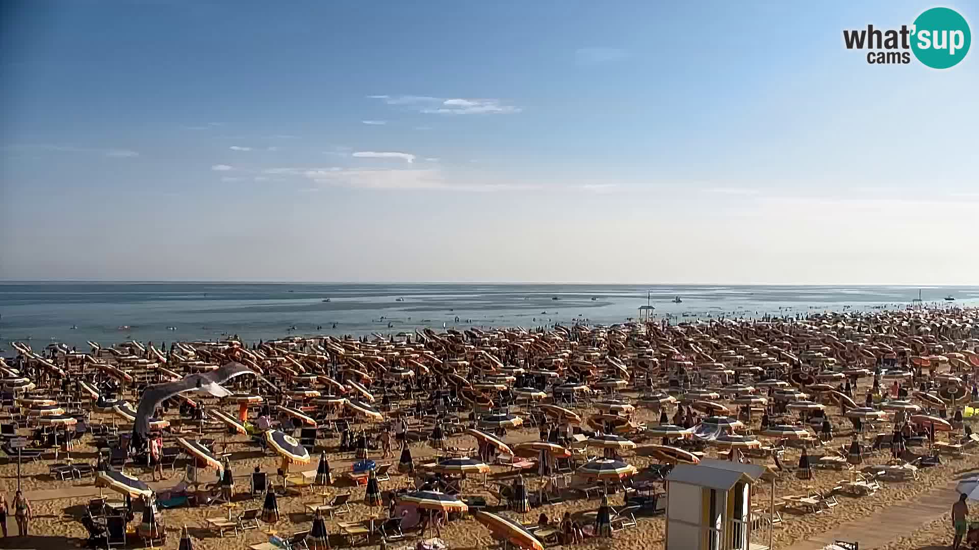 Webcam Bibione – La spiaggia