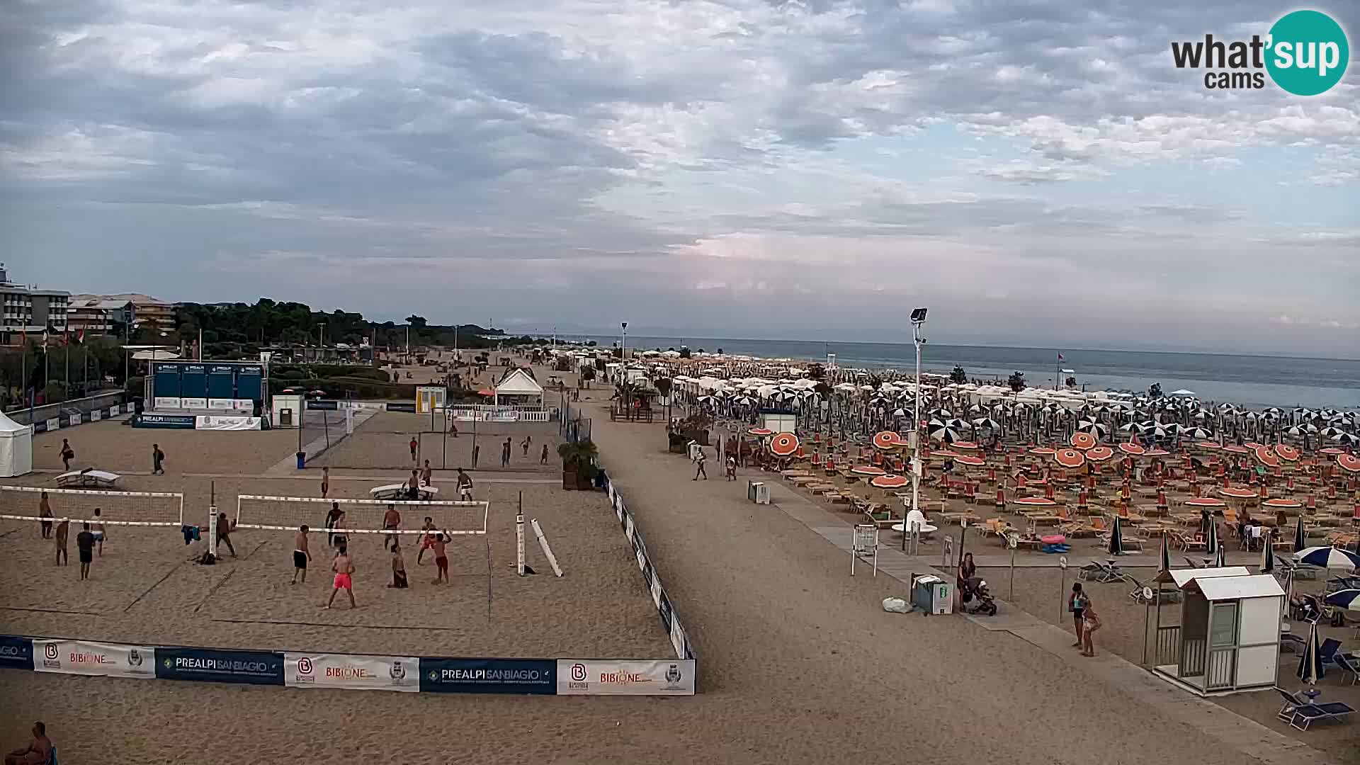 The Bibione beach webcam  – Zenith
