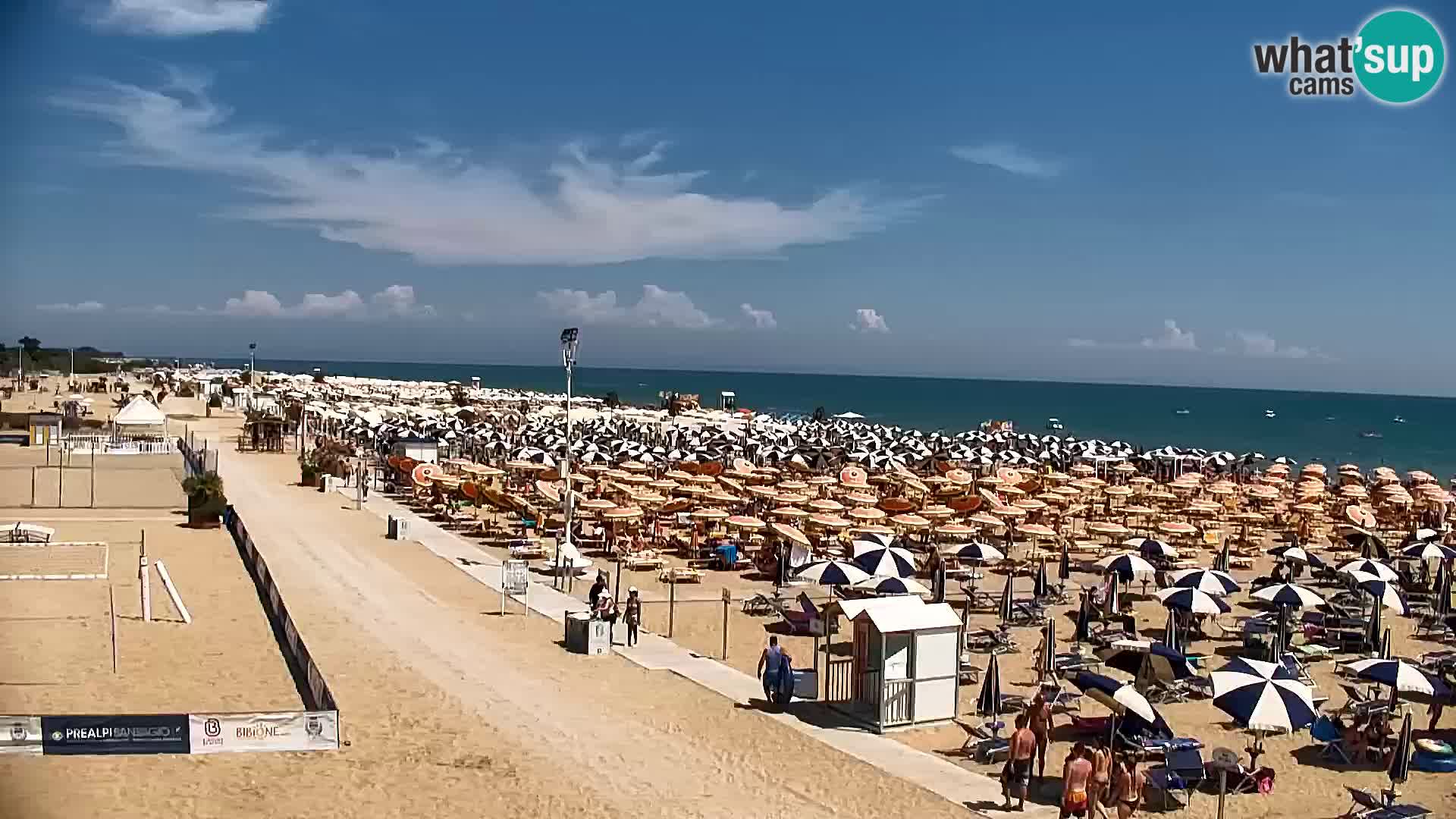 The Bibione beach webcam  – Zenith