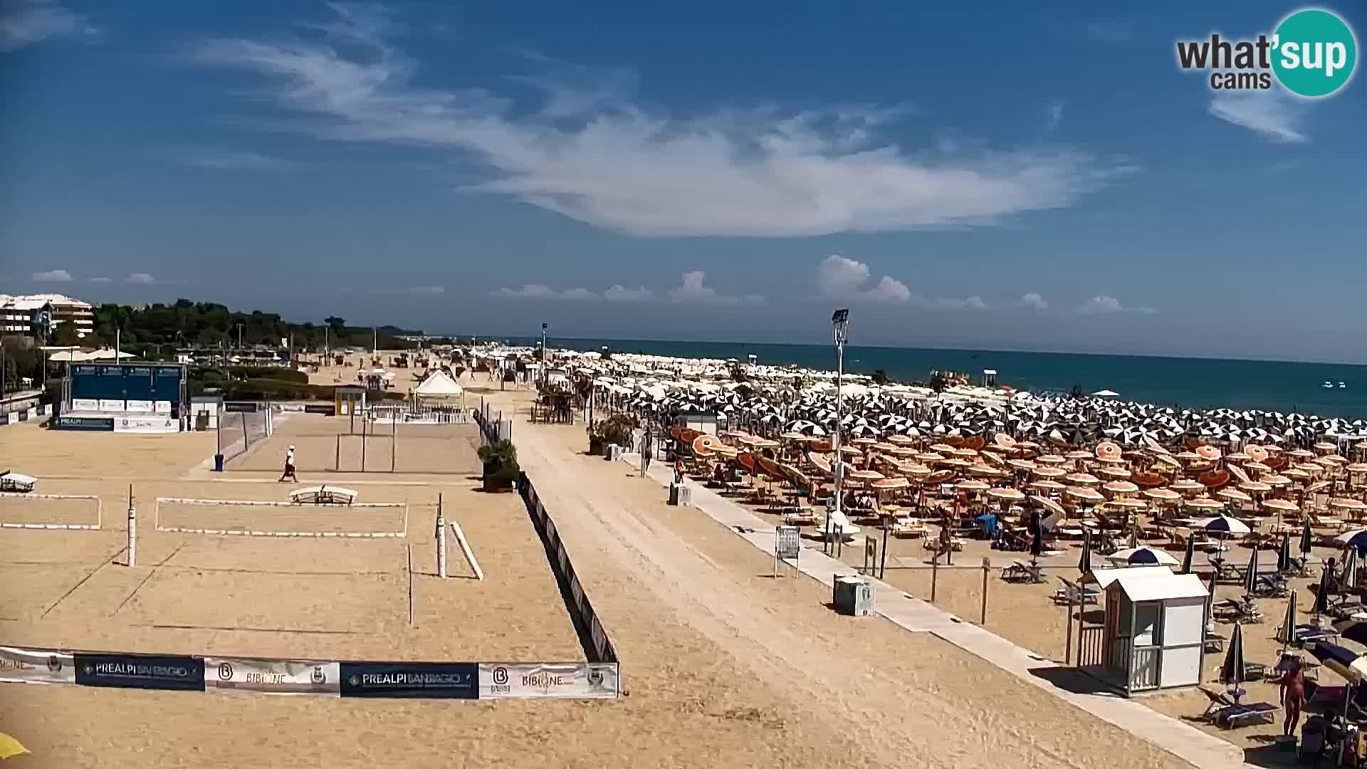 The Bibione beach webcam  – Zenith